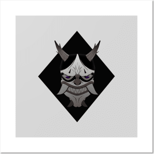 ONI ONE (with BLACK SQUARE) Posters and Art